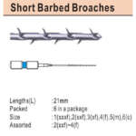 Short Barbed Broaches Mani