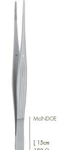 Leibinger 182/1 McIndoe Anatomic Tweezer 15cm