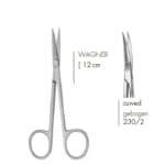 Leibinger 230/2 Wagner Gum Scissors 12cm Curved