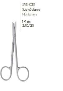 Leibinger 250/20 Ψαλίδι Spencer