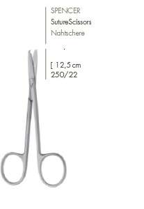 Leibinger 250/22 Ψαλίδι Spencer