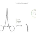 Leibinger 291/21 Gebogen Curved Mosquito