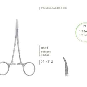 Leibinger 291/21 Gebogen Curved Mosquito